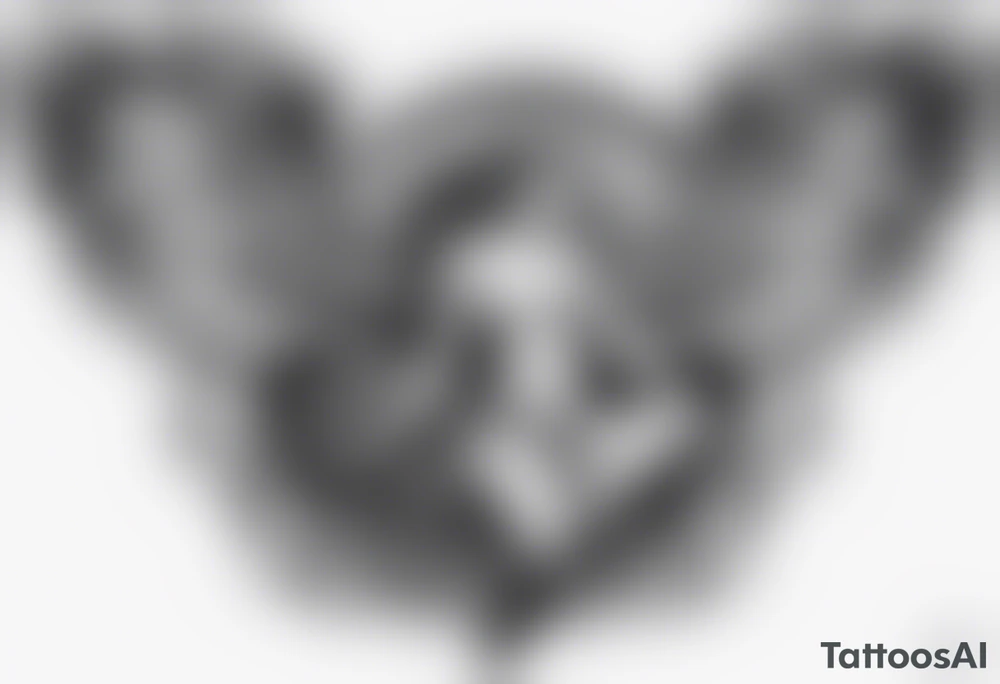 fallen angel tattoo idea