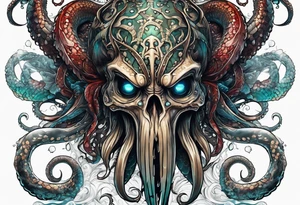 Kraken, up close, tattoo idea