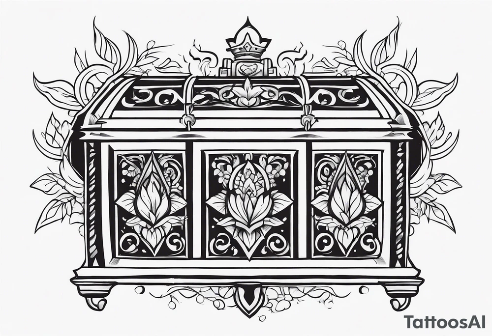 Regal Chest tattoo tattoo idea