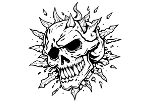 action beats anxiety tattoo idea