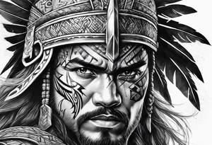 Way of the warrior tattoo idea