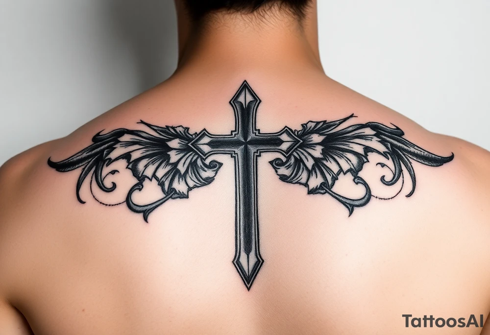 Cross tattoo idea