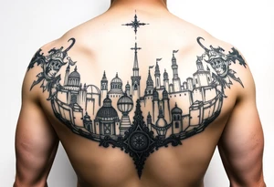 The city of lost qaddath tattoo idea
