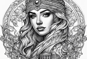 Litigation funding access for justice tattoo idea