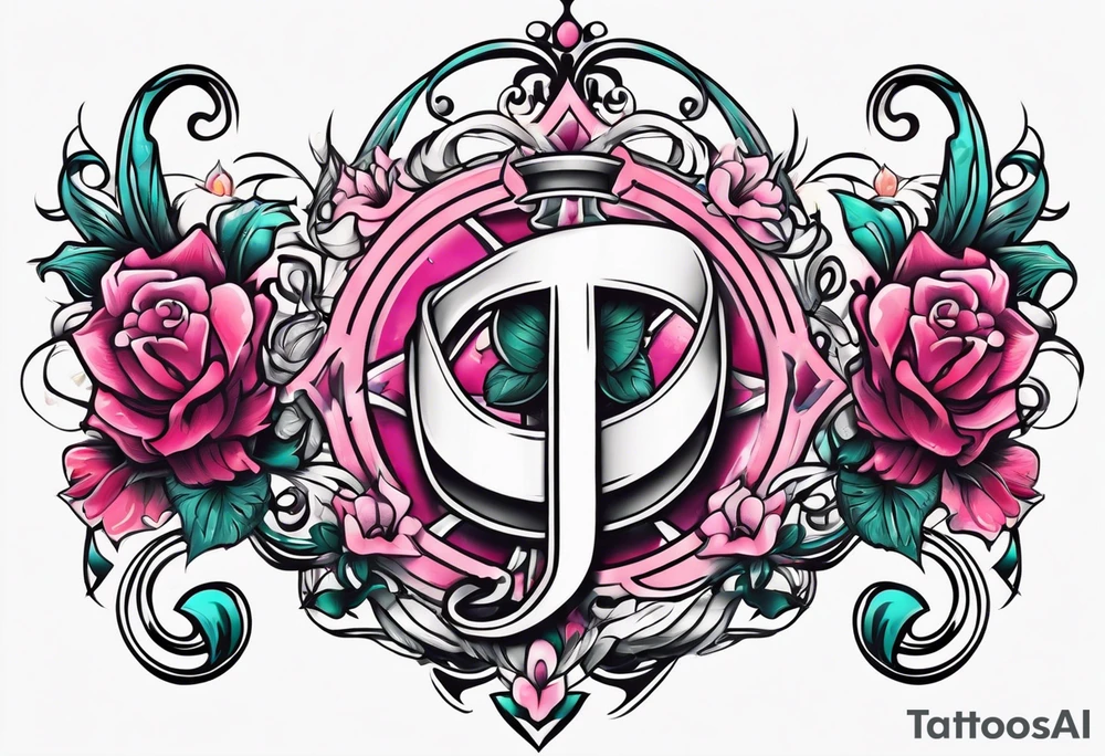 Breast cancer symbol tattoo idea