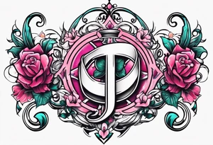 Breast cancer symbol tattoo idea