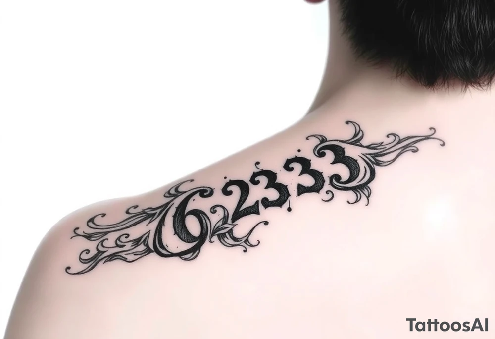 Writing 76 2323 tattoo idea