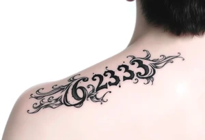 Writing 76 2323 tattoo idea