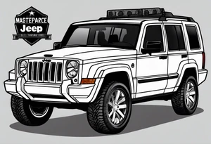 Jeep commander tattoo idea