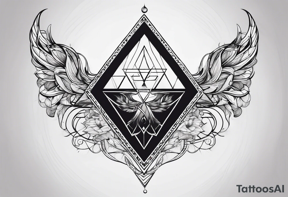 Delta symbol tattoo idea