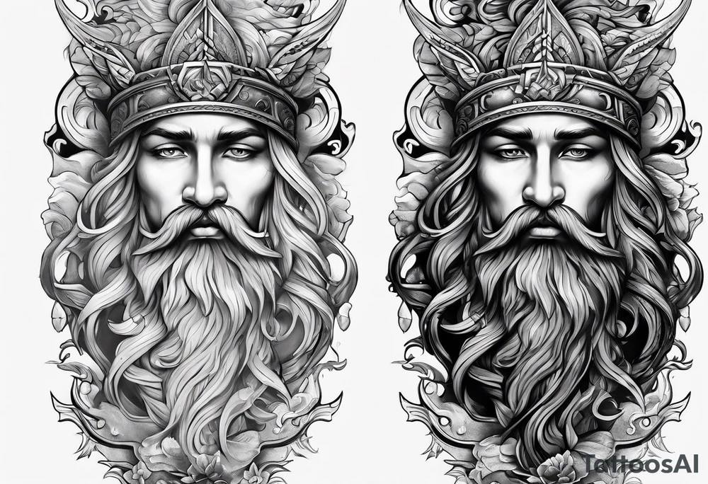 Valhalla world tattoo idea