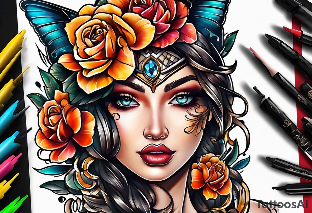 ♌️ vs ♌️ tattoo idea