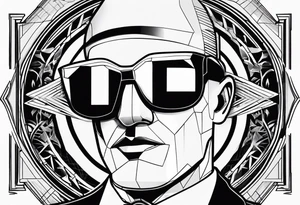 Invisible man tattoo idea