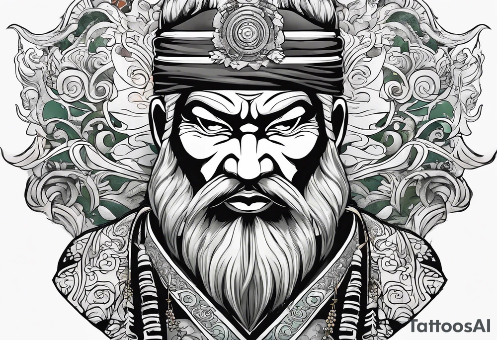 Sage mode jiraiya tattoo idea