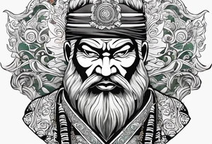 Sage mode jiraiya tattoo idea