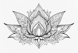 whimsical back piece tattoo idea