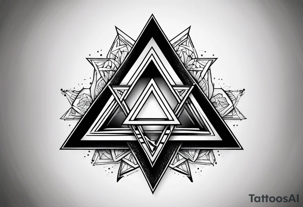 triangle tattoo idea