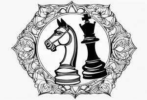 Chess Piece tattoo idea