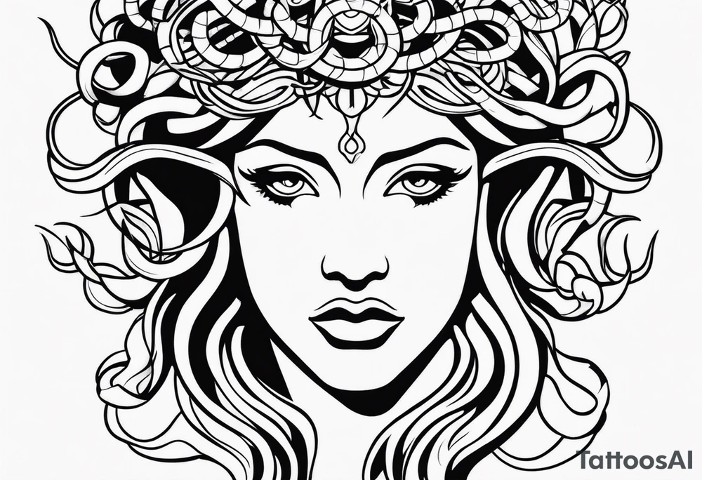 Medusa tattoo idea