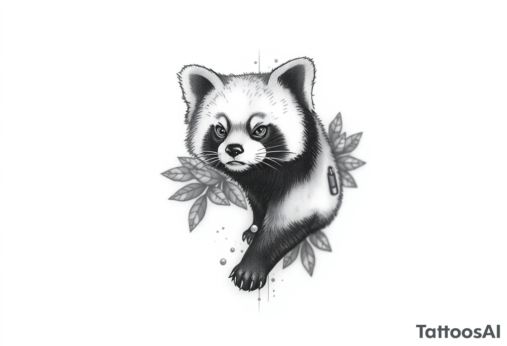I’m after it being realistic and black and white with shading. For thigh

Having a red panda as the focal point.
The letters B and S incorporated.
Plus references to
Harry Potter
Winnie the pooh
Avengers
Wild swimming
Mountains
Mcfly

In the back ground, waves, leaves to bring it together… tattoo idea