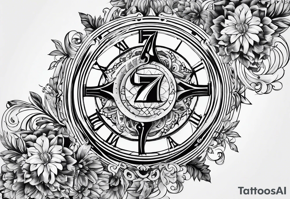 Number 7.7.77 tattoo idea