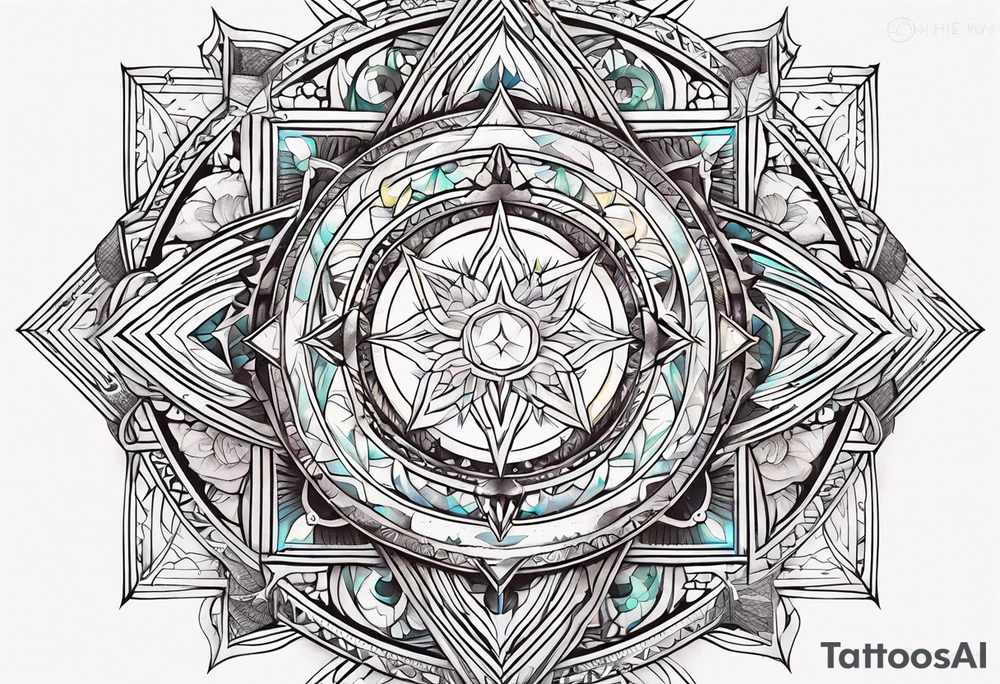 Celestial tattoo idea