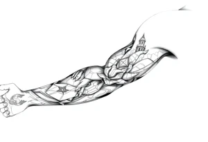 Wonder land tattoo idea