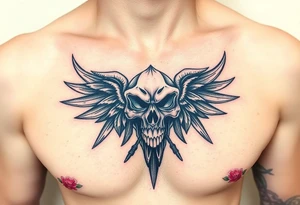 Dark Cover up tattoo idea