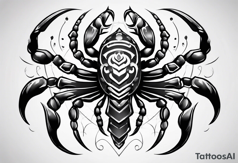 scorpio tattoo idea