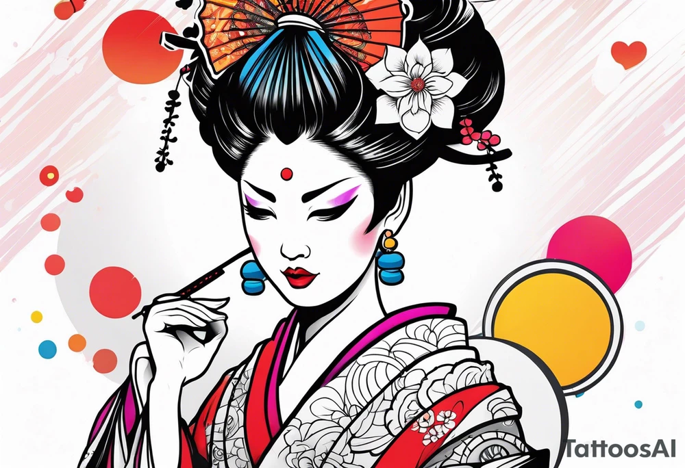 Geisha tattoo idea