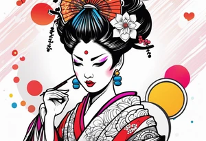 Geisha tattoo idea