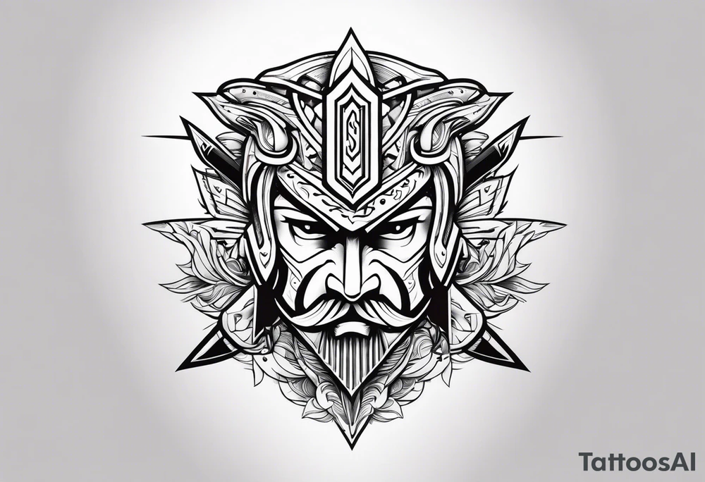 Warrior tattoo idea