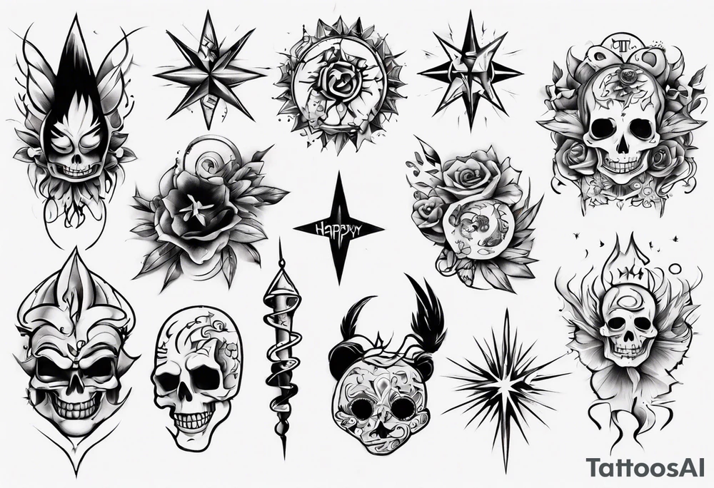 happyness tattoo idea