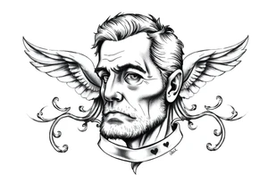 Memorial brother Dennis 24-01-12 no faces tattoo idea