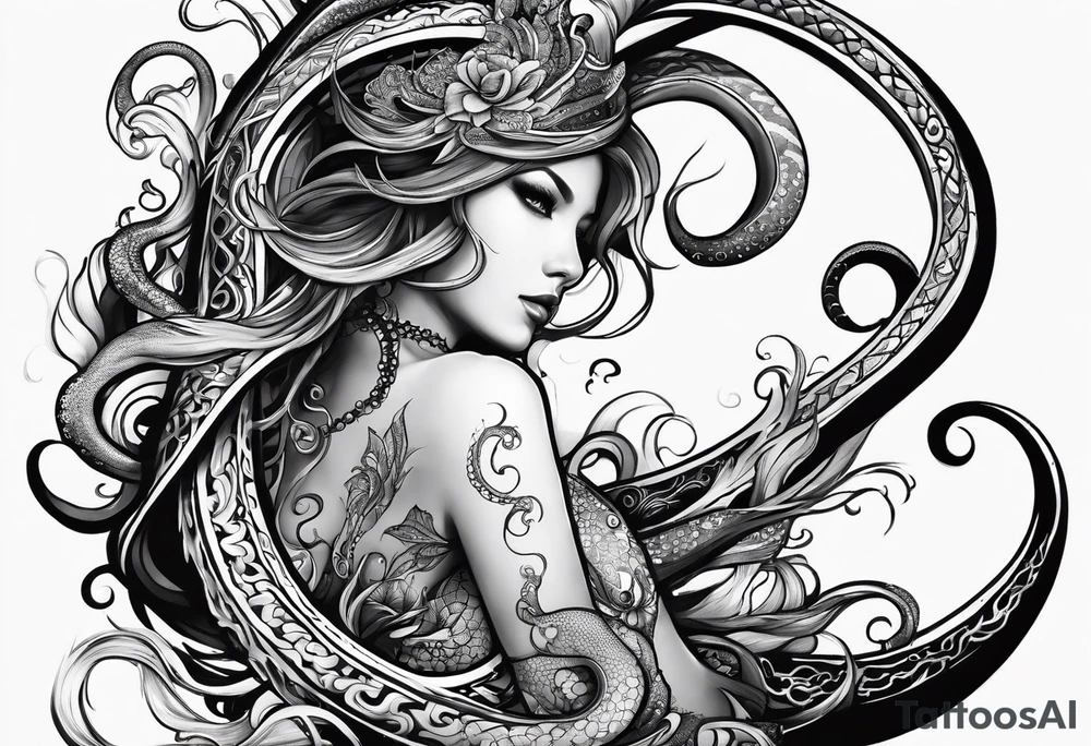 Tentacles starting at wrist and going up arm tattoo idea Tentacles starting at wrist and going up arm tattoo idea