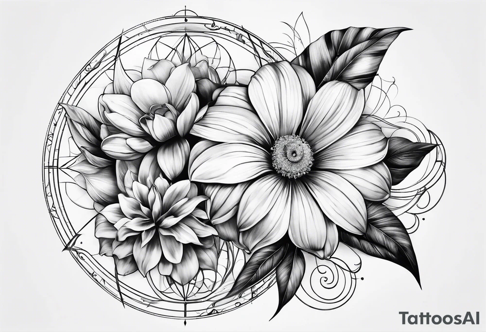 golden ratio tattoo idea