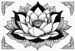 lotus flowers tattoo idea
