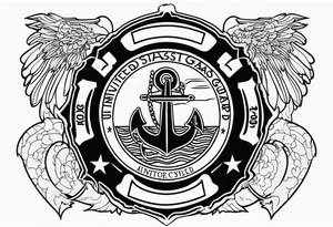 United States Coast Guard tattoo idea