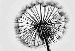 Dandelion tattoo idea