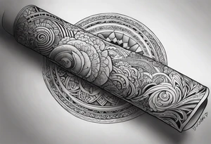 Own god forearm tattoo tattoo idea