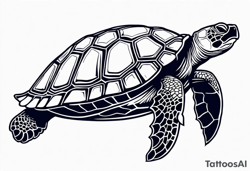 Navy turtle shellback tattoo tattoo idea