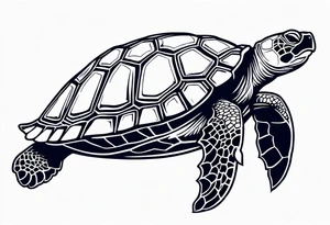 Navy turtle shellback tattoo tattoo idea