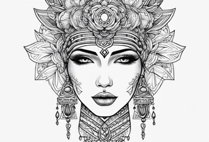 Long sleeve tattoo idea