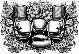 Boxing tattoo idea