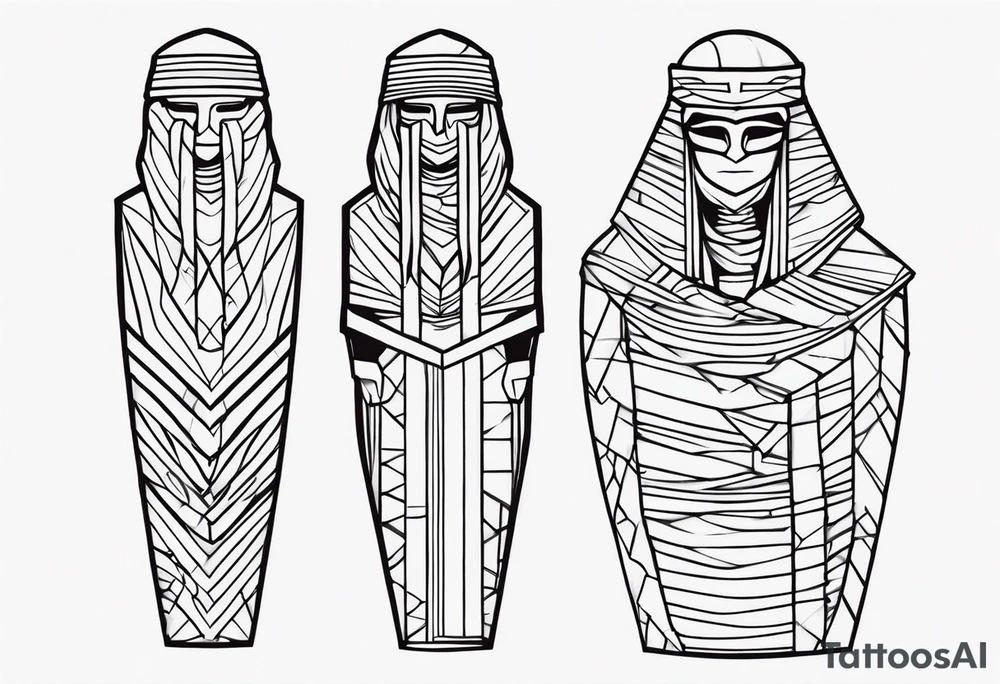 Mummy Wraps tattoo idea