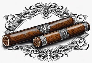 Cigars tattoo idea