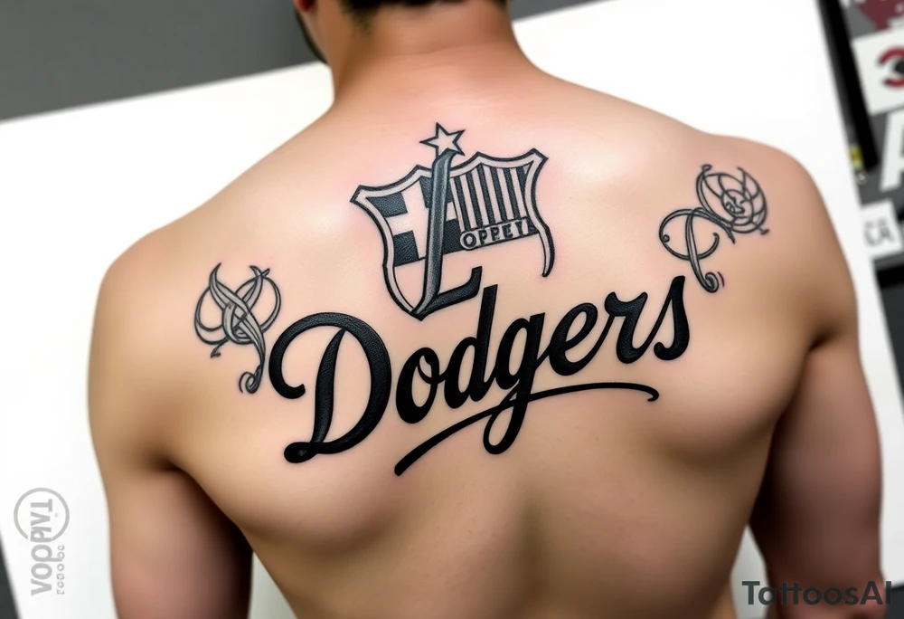 Vinny 01 29 2015 one dope soul one piece fc barcelona la dodgers tattoo idea