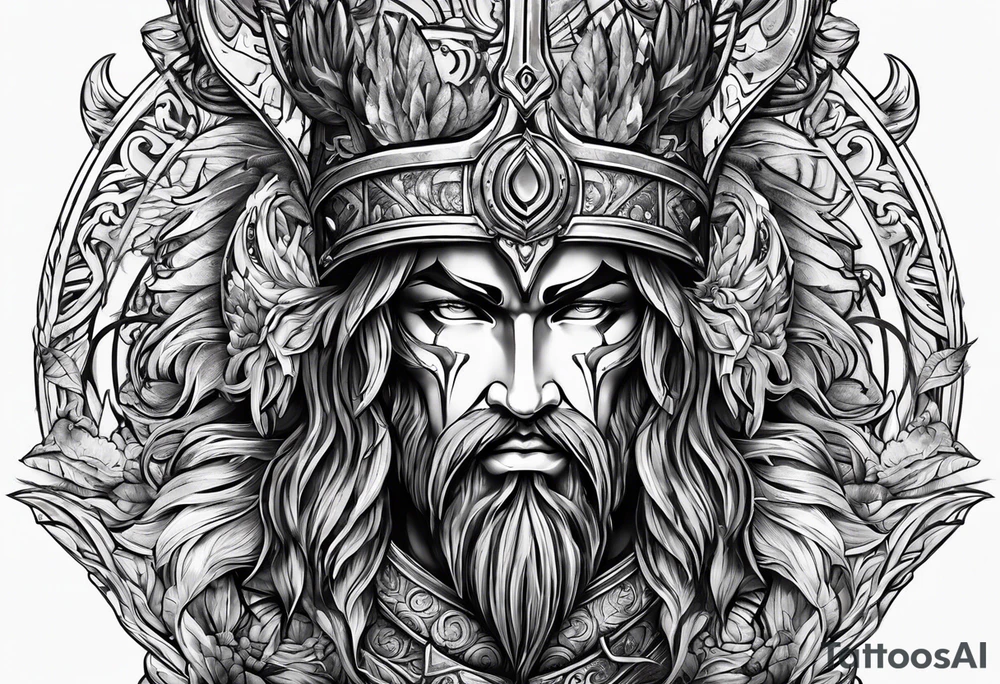 ares god tattoo idea