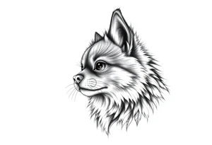 Lulu da pomerania tattoo idea