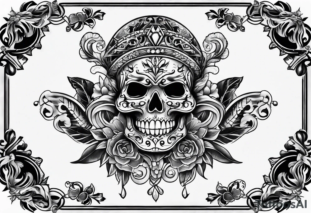 Traditional tattoo flash tattoo idea